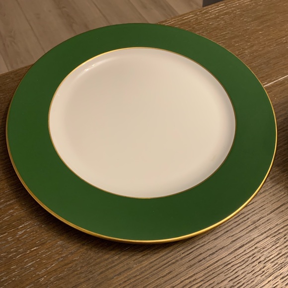 Bernardaud Limoges France Dk Green Granite Emerald Charger/Service Plate 11 5/8” - Picture 5 of 8